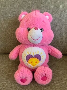 Care Bears Shine Bright 2017 Pink Plush Stuffed Bear